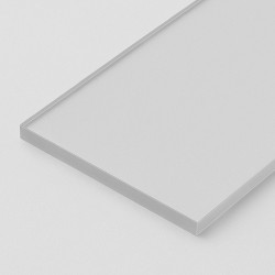 Plaque transparente sur mesure en plexiglass - épaisseur 3 mm